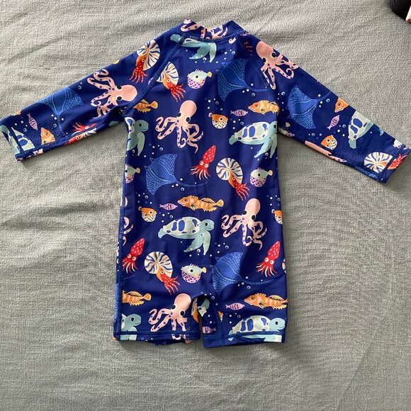 Jan & Jul One Piece UV Swimsuit | Sea Friends print, 18-24 months - Picture 10 of 15